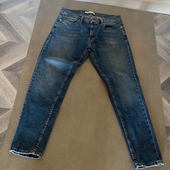 Zara men’s jeans straight leg (stretch) size 36 - Picture 1 of 4